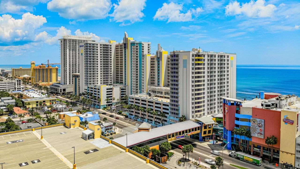 6Th Floor 1 Bedroom Direct Oceanfront Condo Wyndham Ocean Walk - Daytona Funland 606 代托纳海滩 外观 照片